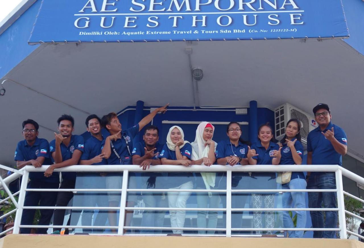Ae Semporna Guesthouse 极潜旅店 Dış mekan fotoğraf