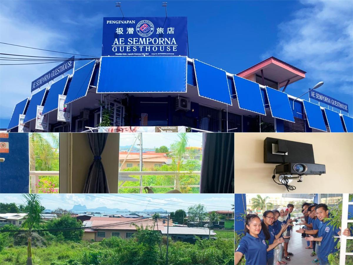 Ae Semporna Guesthouse 极潜旅店 Dış mekan fotoğraf